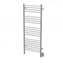 Amba Products DSP - Jeeves Model D Straight 20 Bar Hardwired Towel Warmer in Polished
