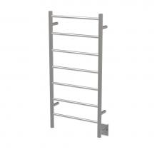 Amba Products FSP - Jeeves Model F Straight 7 Bar Hardwired Drying Rack in Polished