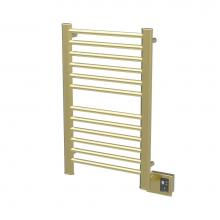 Amba Products S2133SB - Amba Sirio 21-Inch x 33-1/4-Inch Towel Warmer, Satin Brass
