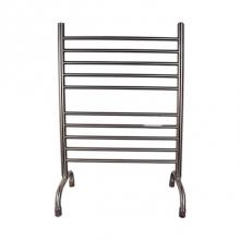 Amba Products SAFSB-24 - Solo 24'' Freestanding 10 Bar Towel Warmer in Brushed