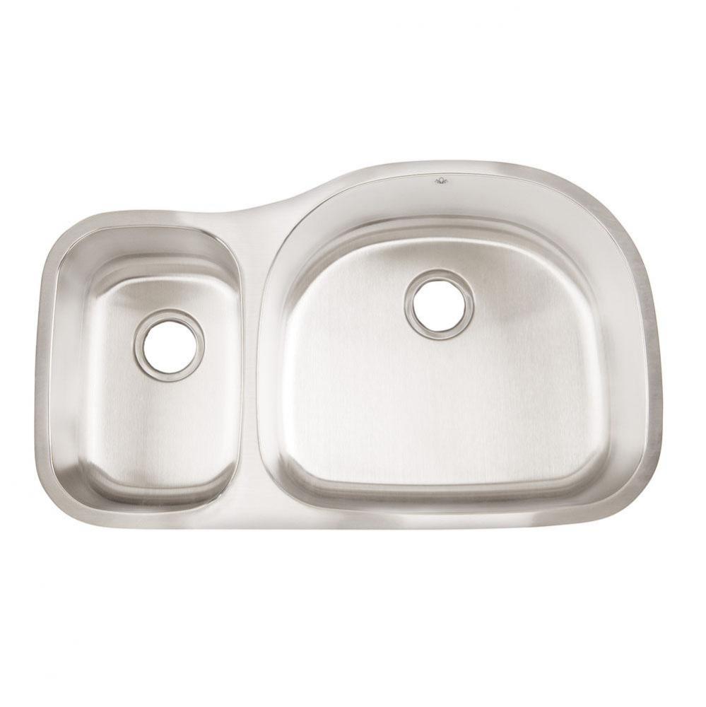 Double bowl Bulk pack 16ga Stainless sink