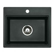 Artisan Manufacturing ACDM2001-D7-BL - Artisan Composite Dual Mount Single Bowl Sink 