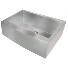 Artisan Manufacturing CPAZ3021-D10 - Chef Pro Zero Radius Apron Sink