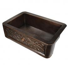 Artisan Manufacturing KPAD3322D10 - Antique Copper Farm Sink
