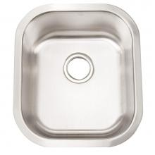 Artisan Manufacturing MH1618D8-S - Single bowl 18ga Stainless sink Single