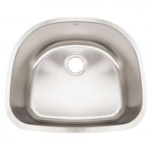 Artisan Manufacturing MH2321D8-S - Single bowl 18ga Stainless sink Single
