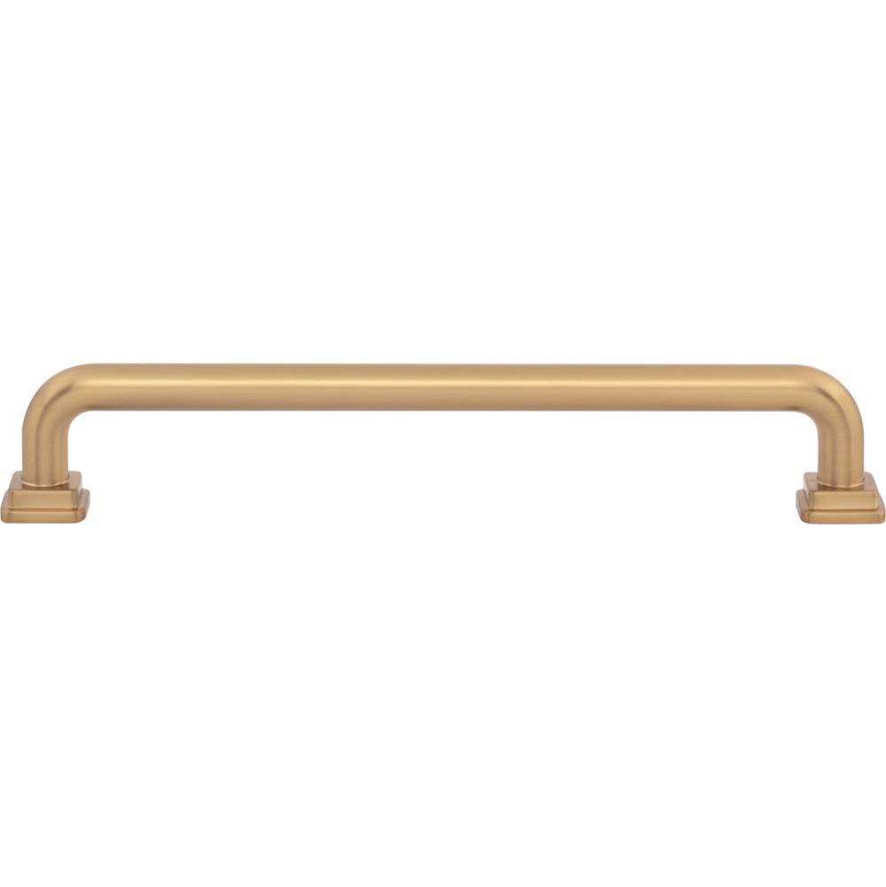 Kimberton Pull 6 5/16 Inch (c-c) Warm Brass