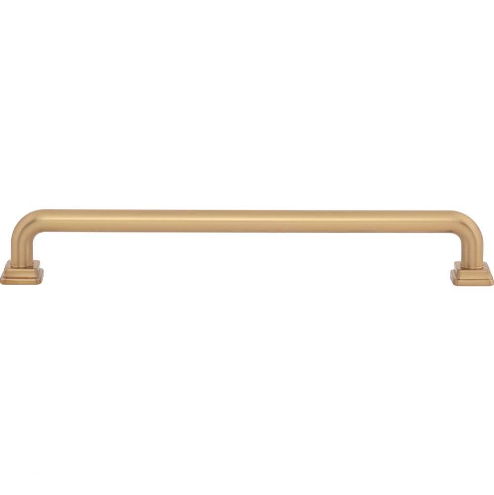 Kimberton Pull 7 9/16 Inch (c-c) Warm Brass