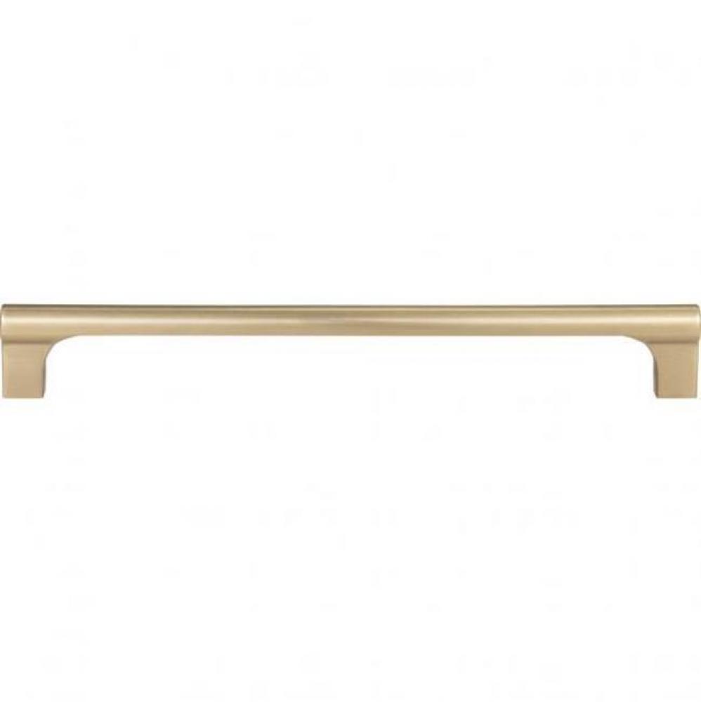 Whittier Pull 7 9/16 Inch (c-c) Warm Brass