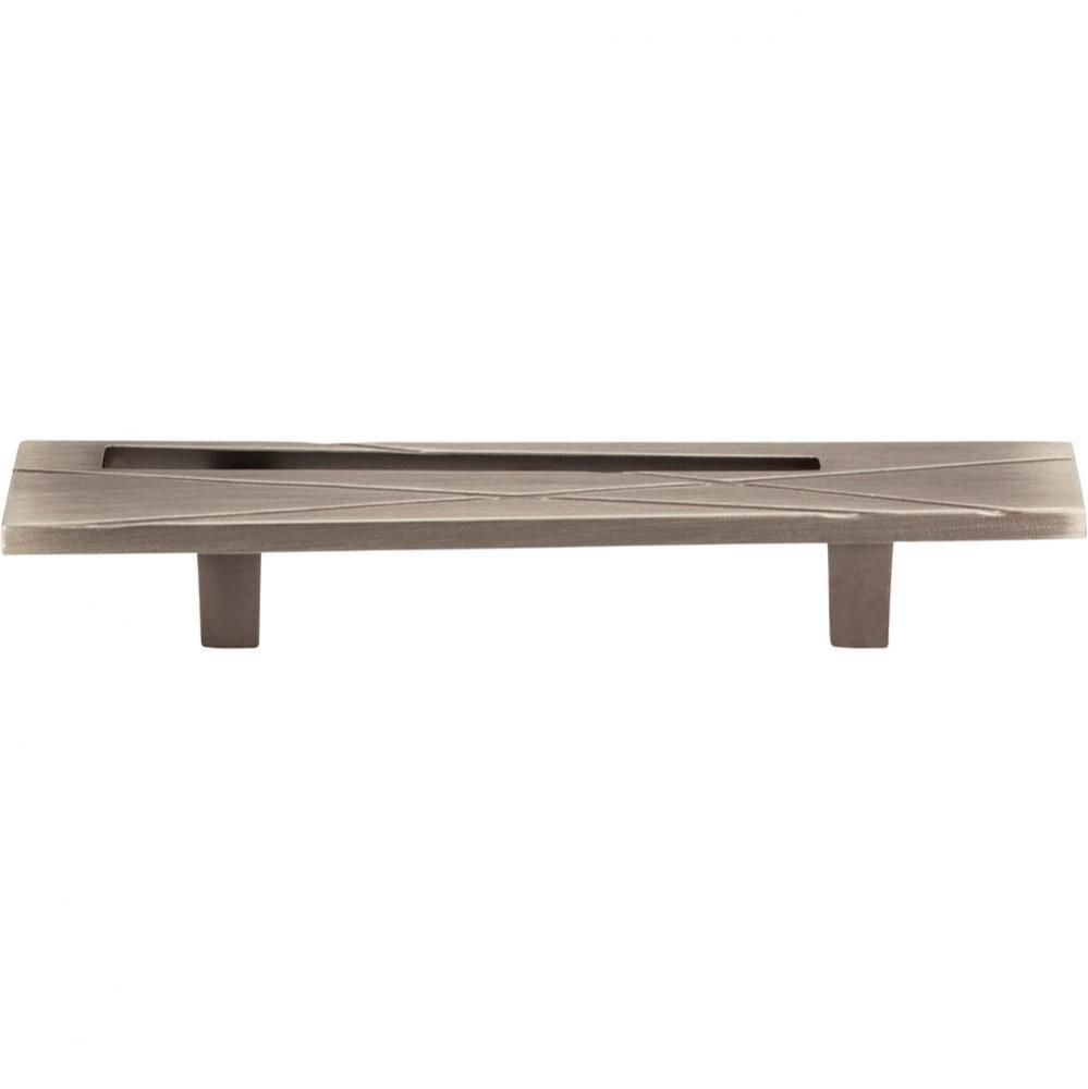 Modernist Left Pull 3 Inch (c-c) Brushed Nickel