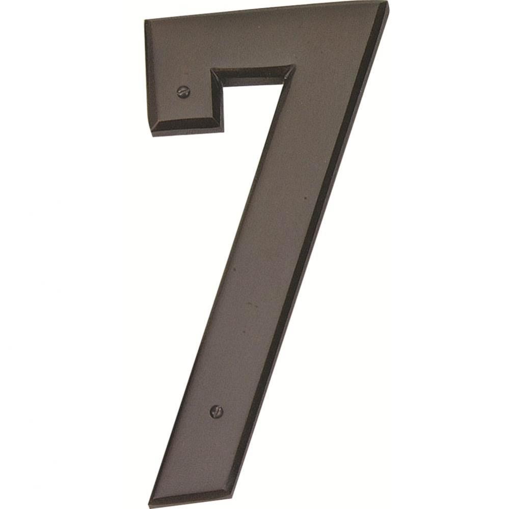 Mission 5-1/2 Inch H Surface Mount House Number