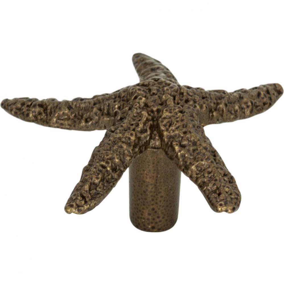 Starfish 2 Inch Length Novelty Knob