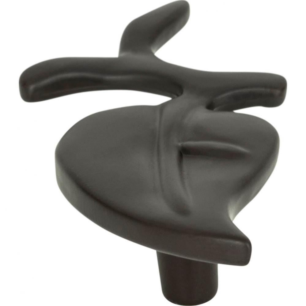 California Leaf 2 1/2 Inch Length Novelty Knob