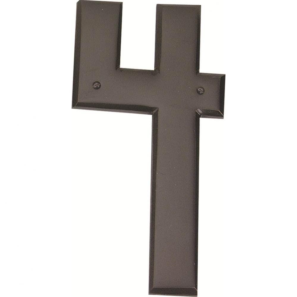 Mission 5-1/2 Inch H Surface Mount House Number