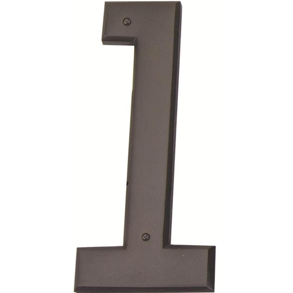 Mission 5-1/2 Inch H Surface Mount House Number