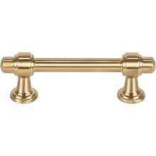 Atlas 314-WB - Bronte Pull 3 Inch (c-c) Warm Brass