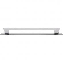 Atlas A6009-CH - Zander App Pull and Backplate 18 Inch (c-c) Polished Chrome