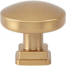 Atlas A6021-WB - Kimberton Knob 1 1/4 Inch Warm Brass