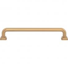 Atlas A6025-WB - Kimberton Pull 6 5/16 Inch (c-c) Warm Brass