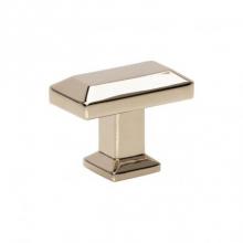 Atlas A661-PN - Sweetbriar Lane Rectangle Knob 1 3/8 Inch Polished Nickel