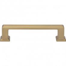 Atlas A663-WB - Sweetbriar Lane Pull 3 3/4 Inch (c-c) Warm Brass
