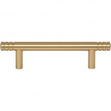 Atlas A952-WB - Griffith Pull 3 3/4 Inch (c-c) Warm Brass