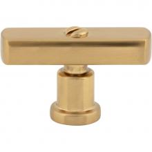 Atlas A981-WB - Everitt T-Knob 2 Inch Warm Brass