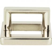 Atlas 408-PN - Tableau Square Base and Top 1 7/16 Inch (c-c) Polished Nickel