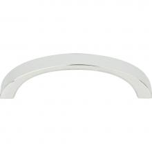 Atlas 398-CH - Tableau Curved Pull 2 1/2 Inch (c-c) Polished Chrome