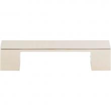 Atlas A918-PN - Wide Square Pull 3 3/4 Inch (c-c) Polished Nickel