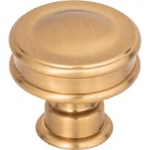 Atlas A100-WB - Oskar Knob 1 1/4 Inch Warm Brass