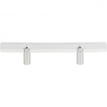 Atlas 3147-CH - Optimism Rail Pull 3 Inch (c-c) Polished Chrome