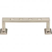 Atlas 250-BRN - Modern Craftsman Pull 3 Inch (c-c) Brushed Nickel