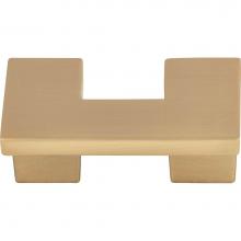 Atlas A845-CM - U Turn Knob 1 1/4 Inch (c-c) Champagne