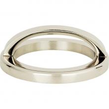 Atlas 406-PN - Tableau Round Base and Top 2 1/2 Inch (c-c) Polished Nickel