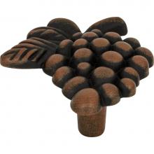 Atlas 2173-R - Vineyard Grapes 2 Inch Length Novelty Knob