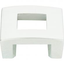 Atlas 255-CH - Centinel Square Knob 1 1/4 Inch (c-c) Polished Chrome