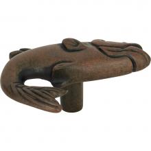 Atlas 2204-R - Fish Knob 2 1/4 Inch Rust