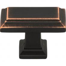 Atlas 290-VB - Sutton Place Rectangle Knob 1 7/16 Inch Venetian Bronze