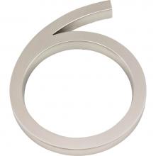 Atlas AVN6-L-BRN - Modern Avalon No.6 6 Inch Brushed Nickel