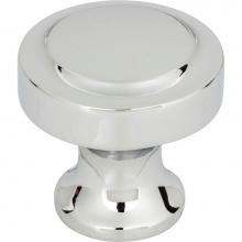 Atlas A300-CH - Bradbury Knob 1 1/4 Inch Polished Chrome