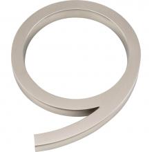 Atlas AVN9-L-BRN - Modern Avalon No.9 6 Inch Brushed Nickel