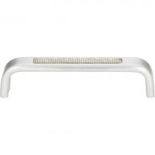 Atlas 3199-MC - Crystal Inset Arch Pull 5 1/16 Inch (c-c) Matte Chrome