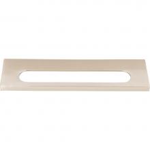 Atlas 365-BRN - Modern Square Edge Tab Pull 5 1/16 Inch (c-c) Brushed Nickel