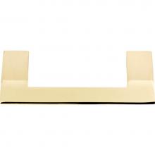 Atlas A904-FG - Angled Drop Pull 3 Inch (c-c) French Gold
