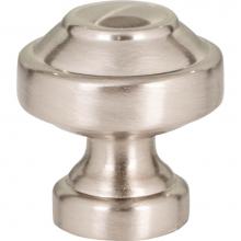 Atlas A640-BRN - Malin Knob 1 1/8 Inch Brushed Nickel