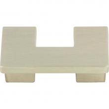 Atlas A845-BN - U Turn Knob 1 1/4 Inch (c-c) Brushed Nickel