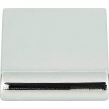 Atlas A877-CH - Round Rail Knob 1 1/8 Inch Polished Chrome