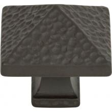 Atlas 2237-O - Craftsman Square Knob 1 1/4 Inch Aged Bronze