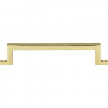 Atlas 386-PB - Campaign Bar Pull 5 1/16 Inch (c-c) Polished Brass